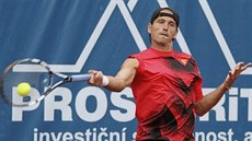 �pan�lský tenista Ruben Ramirez-Hidalgo na turnaji Prosperita Open v Ostrav�.