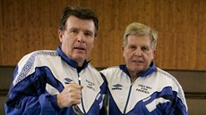 Jan Pospí�il (vlevo) a Jind�ich Pospí�il na archivním snímku z roku 2007