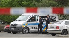 Policie našla při zásahu proti extrémistům v Brně-Králově Poli výbušninu...