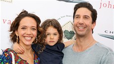 David Schwimmer, Zoe Buckmanová a jejich dcera Cleo (Los Angeles, 26. dubna...