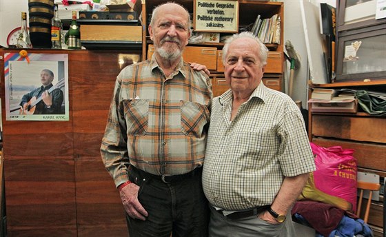 Milan Stohel (vpravo) se s Jiím Kubínkem znají od pti let, spolen proili...