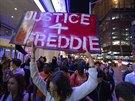 spravedlnost pro Frediieho. Demonstranti poadovali zvlá spravedlnost po...