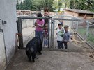 Smíchovská Stanice pírodovdc je zárove malou zoologickou zahradou.