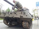 Americký stíha tank M36 je stále pojízdný a v roce 2015 se poprvé úastní ...