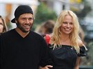 Pamela Andersonová a Rick Salomon (íjen 2013)