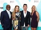 Porota show X Factor: L.A. Reid, Demi Lovato, Simon Cowell a Britney Spears...