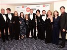 Herci seriálu Panství Downton: Jim Carter, Matt Barber, Laura Carmichaelová,...