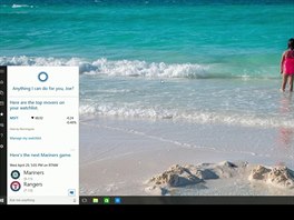 Nové sestavení Windows 10074 ukazuje vylepené funkce hlasové asistentky...