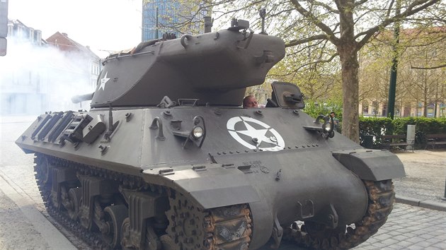 Americk stha tank M36 je stle pojzdn a v roce 2015 se poprv astn  Slavnost svobody v Plzni.