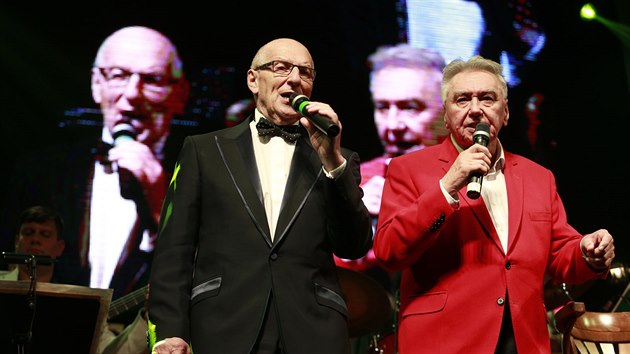 Evergreen Tour 2015, Praha, Lucerna, 29. dubna 2015: Karel Štědrý a Josef Zíma