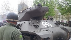 Americký stíha tank M36 je stále pojízdný a v roce 2015 se poprvé úastní ...