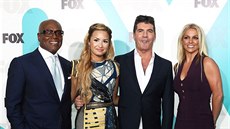 Porota show X Factor: L.A. Reid, Demi Lovato, Simon Cowell a Britney Spears...