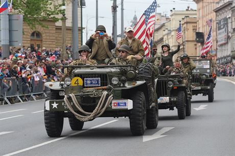 Convoy of Liberty na Klatovské tíd v Plzni.