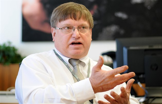 Výkonný �editel t�ební spole�nosti Ostravsko-karvinské doly Dale Ekmark.