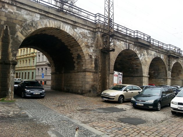 Negrelliho viadukt v Karlín.