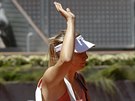 Maria arapovová se louí s turnajem v Madridu.