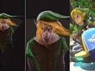 Vzhled Linka ze série Legend of Zelda se mní asto. Povtinou ale zachovává...