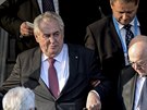 �eský prezident Zeman p�ilet�l do Moskvy (8. kv�tna 2015).