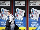 V Británii zaaly parlamentní volby. Oekává se bitva o kadý hlas.