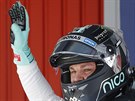 Nico Rosberg, nejrychlejí mu kvalifikace na Velkou cenu panlska.