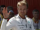 Nico Rosberg, vítz kvalifikace Velké ceny panlska.