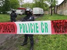 Policist� asi t�i hodiny zasahovali v usedlosti Cibulka v pra�sk�ch Ko����ch....