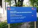 Park na Karlínském námstí se rekonstruuje z evropských fond.