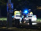 V Praze v noci srazila tramvaj �enu.