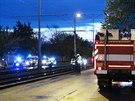 V Praze v noci srazila tramvaj �enu.