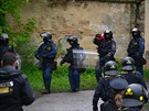 Policejní zásah proti squatterm na Cibulce