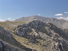Pohledy na nejvyí vrchol masivu Kyllini