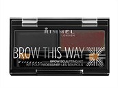 Paletka na pravu obo Brow This Way, Rimmel, 129 K