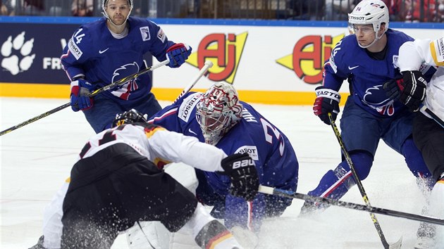 Francouzsk glman Cristobal Huet v akci.