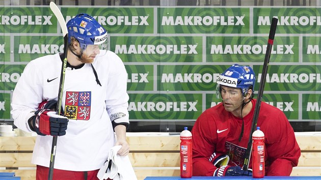 Jaromr Jgr i Jakub Vorek nastoup proti svm spoluhrm z NHL.