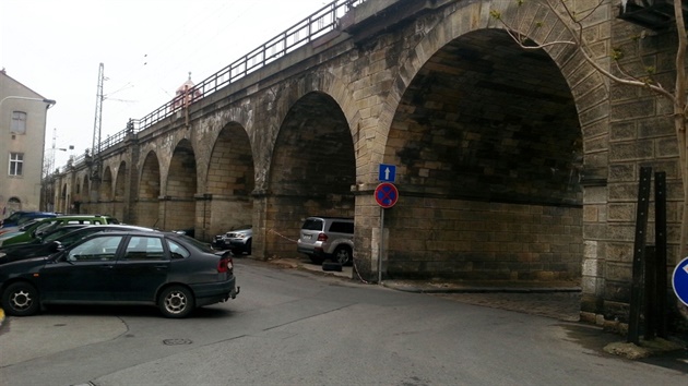 Negrelliho viadukt v Karlín.