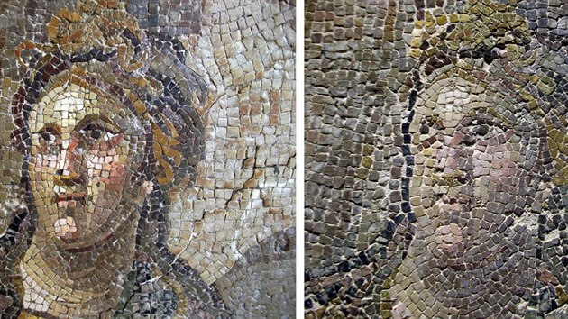 Ponien msk mozaika v Turecku.