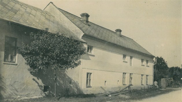 Dům v Javoříčku, v němž žily Anežka Suchánková a Květoslava Maidlová.