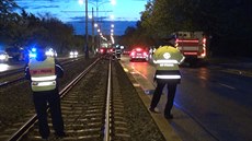 U zastávky Dvorce srazila tramvaj �enu.