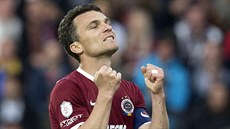 David Lafata ze Sparty po neprom�n�né �anci.