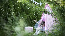 Pokud máte mo�nost postavit jakýkoliv stan d�tem na zahrad�, ur�it� budou...