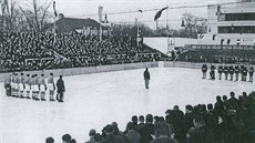 LEGENDÁRNÍ ŠTVANICE. Na tomto stadionu se odehrály hokejové šampionáty v letech...