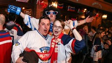 Fanouci, kteí pijeli do Ostravy na mistrovství svta, vyhledávají zábavu...