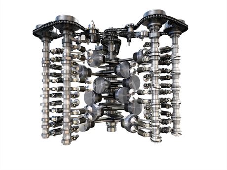 Nový dvanáctiválec VW W12 6.0 litru