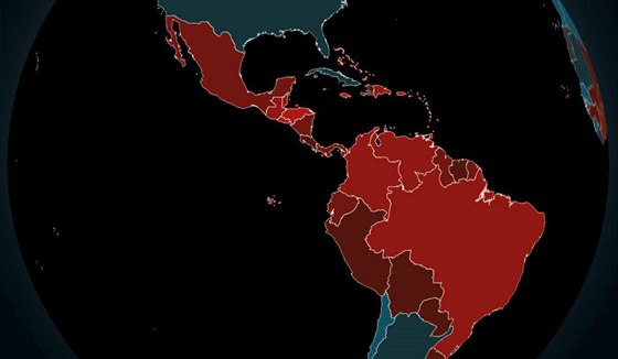 Mapa nejvraednjích zemí svta, kterou vypracoval brazilský think-tank...