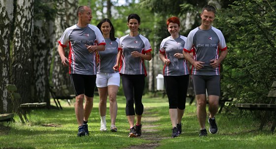 Nemocniní tým - Pavel Kopecký, Jitka Siglová, Andrea Tyrpeklová, Hana Fitzová...