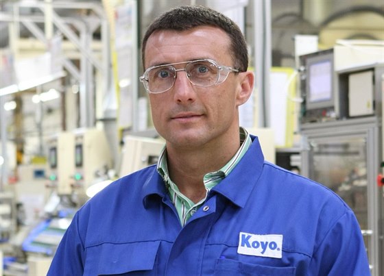 Petr Novák, ředitel a jednatel společnosti Koyo Bearings ČR