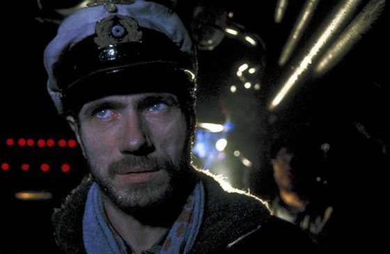 Jürgen Prochnow ve své nejslavnjí roli kapitána ve filmu Ponorka