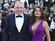 Francois-Henri Pinault a Salma Hayekov (Cannes, 17. kvtna 2015)