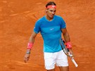 Rafael Nadal ve finále turnaje v Madridu.
