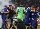 POSTUP JE NÁ! Fanouci Dnpropetrovsku oslavili postup do finále Evropské ligy...